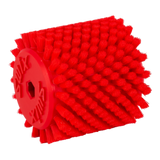 skidvalla.se Swix 70mm soft red nylon rotobrush for cross-country ski base polishing and glide finishing
