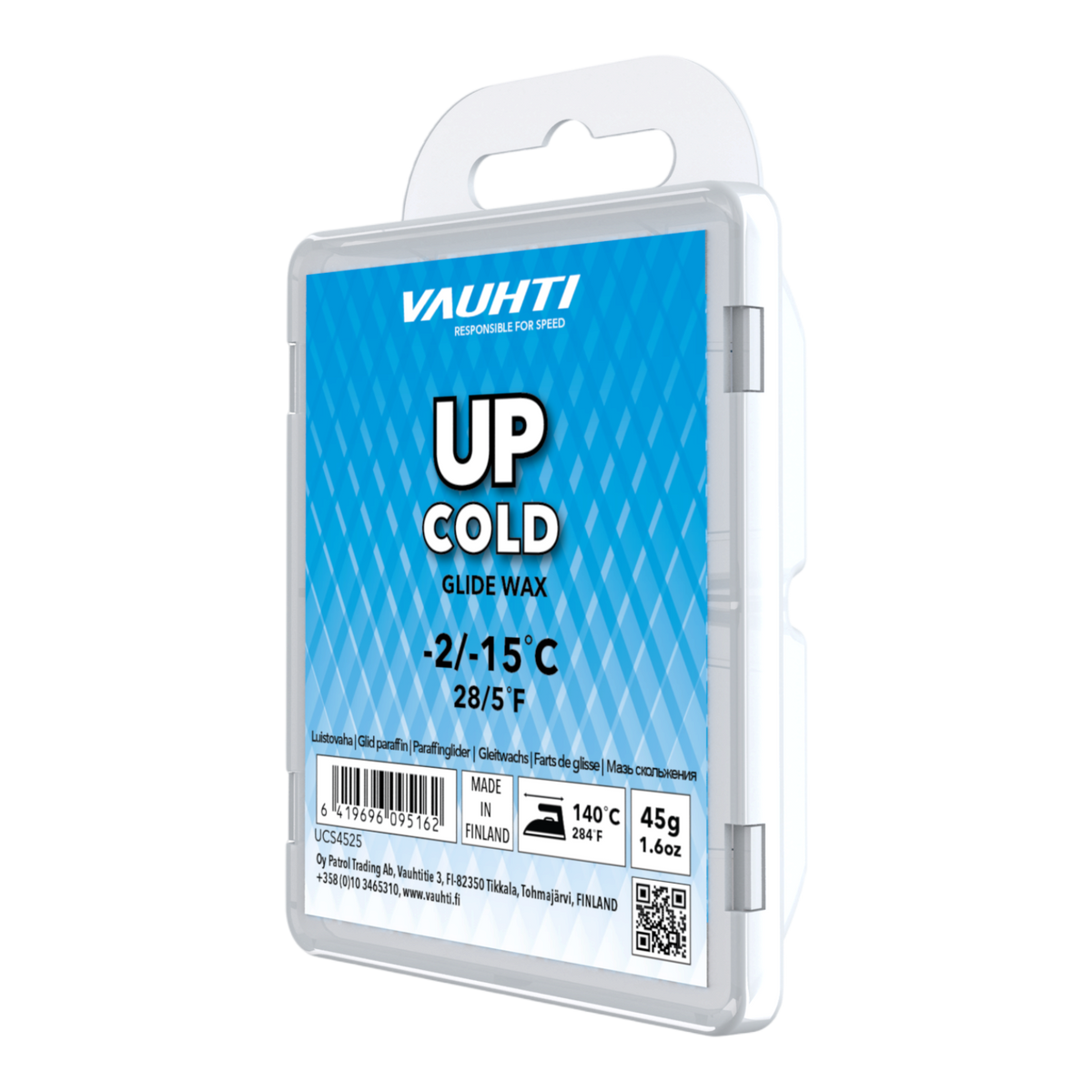 Vauhti UP Cold Glidvalla 45 g -2 / -15