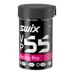 skidvalla.se Swix VP55 Racing Pro violet grip wax for classic cross-country skiing in humid conditions