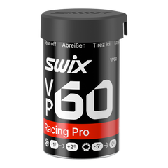 skidvalla.se Swix VP60 Racing Pro kick wax for classic cross-country skiing in a 43g container