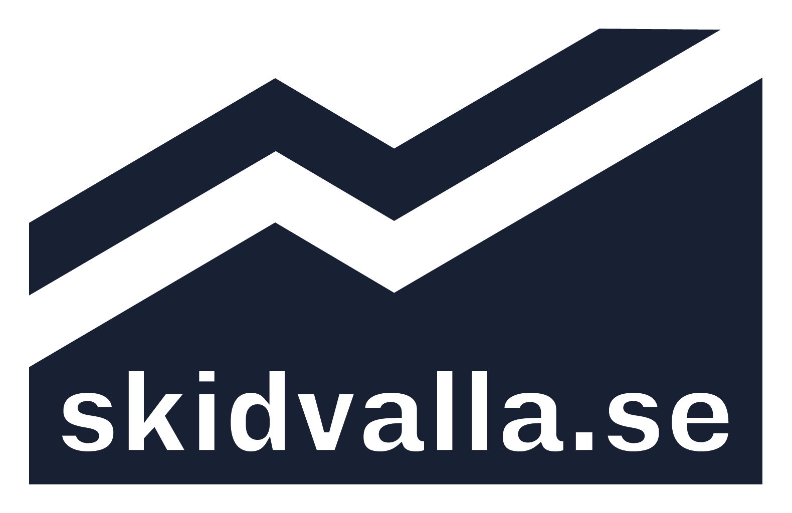Bred logotyp med vit kant