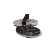 Red Creek - Red Creek Oval Steel Brush Fine Racing Silver - 2048 - Skidvalla.se