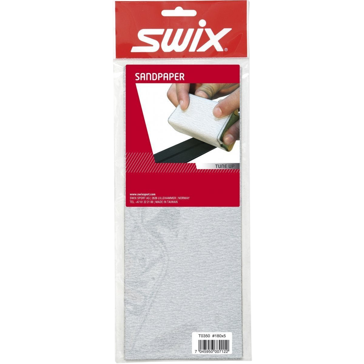 Swix - Sandpaper 5 st 180 - T0350 - Skidvalla.se