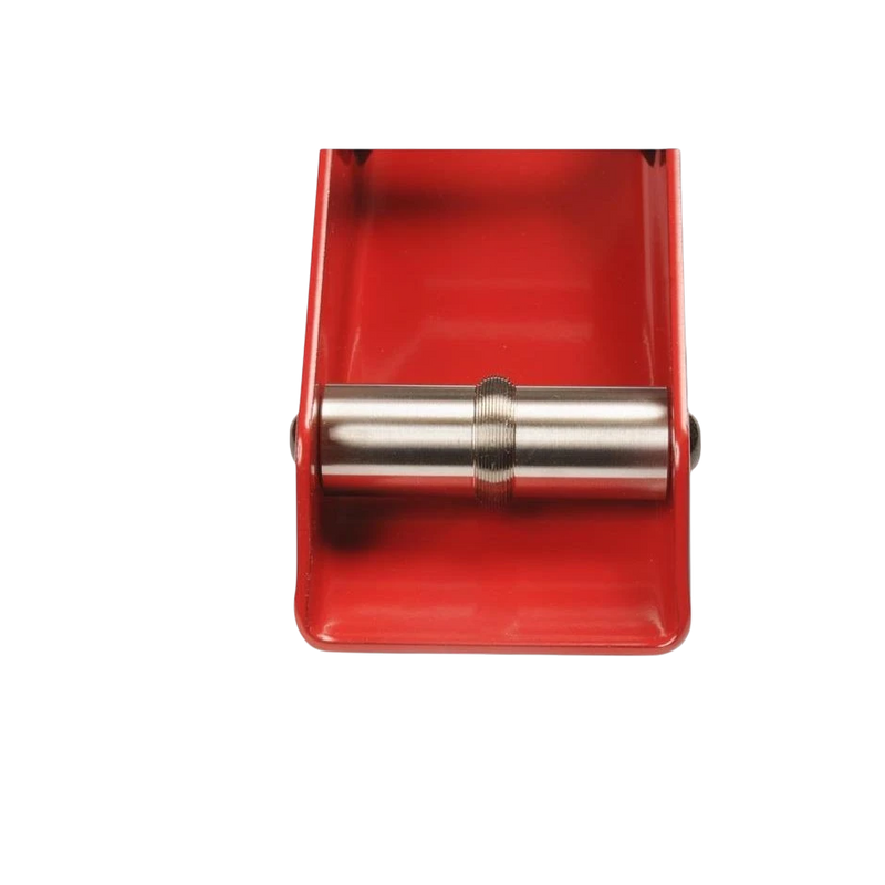 skidvalla.se Red Creek center groove ski structuring tool with a stainless steel roller for loose snow conditions