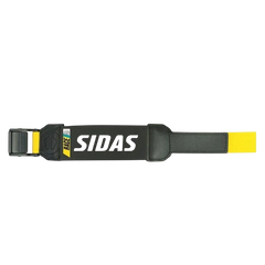 skidvalla.se Sidas Power Strap P4 black elastic ski boot strap with metal buckle and yellow pull tab