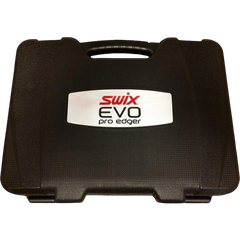 skidvalla.se black protective carrying case for Swix EVO Pro Edge Tuner with branded logo plate