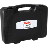 skidvalla.se black protective storage case for Swix EVO Pro Edge Tuner with branded logo on the front