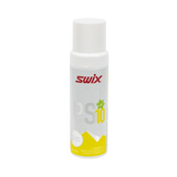 skidvalla.se Swix Pro PS10 Liquid Yellow glide wax bottle for warm snow conditions in a white 80ml container