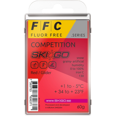 SkiGo - SkiGo FFC Competition Red 60g +1 / -5 - 60637 - Skidvalla.se