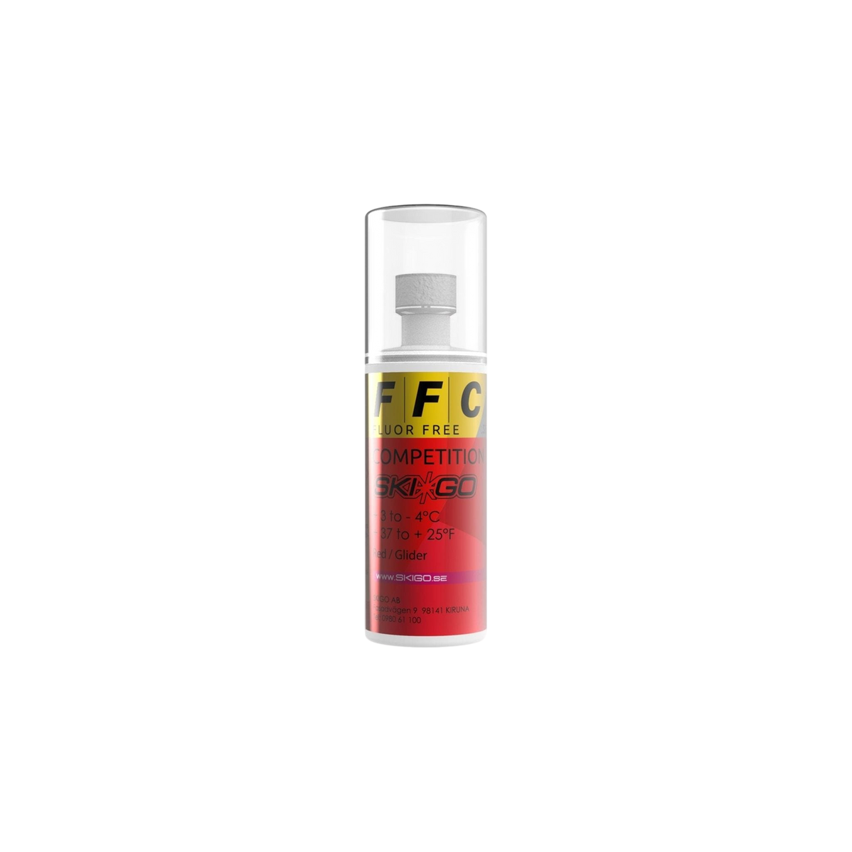 Skigo - Skigo FFC Flytande Röd +1 / -5 - 60648 - Skidvalla.se