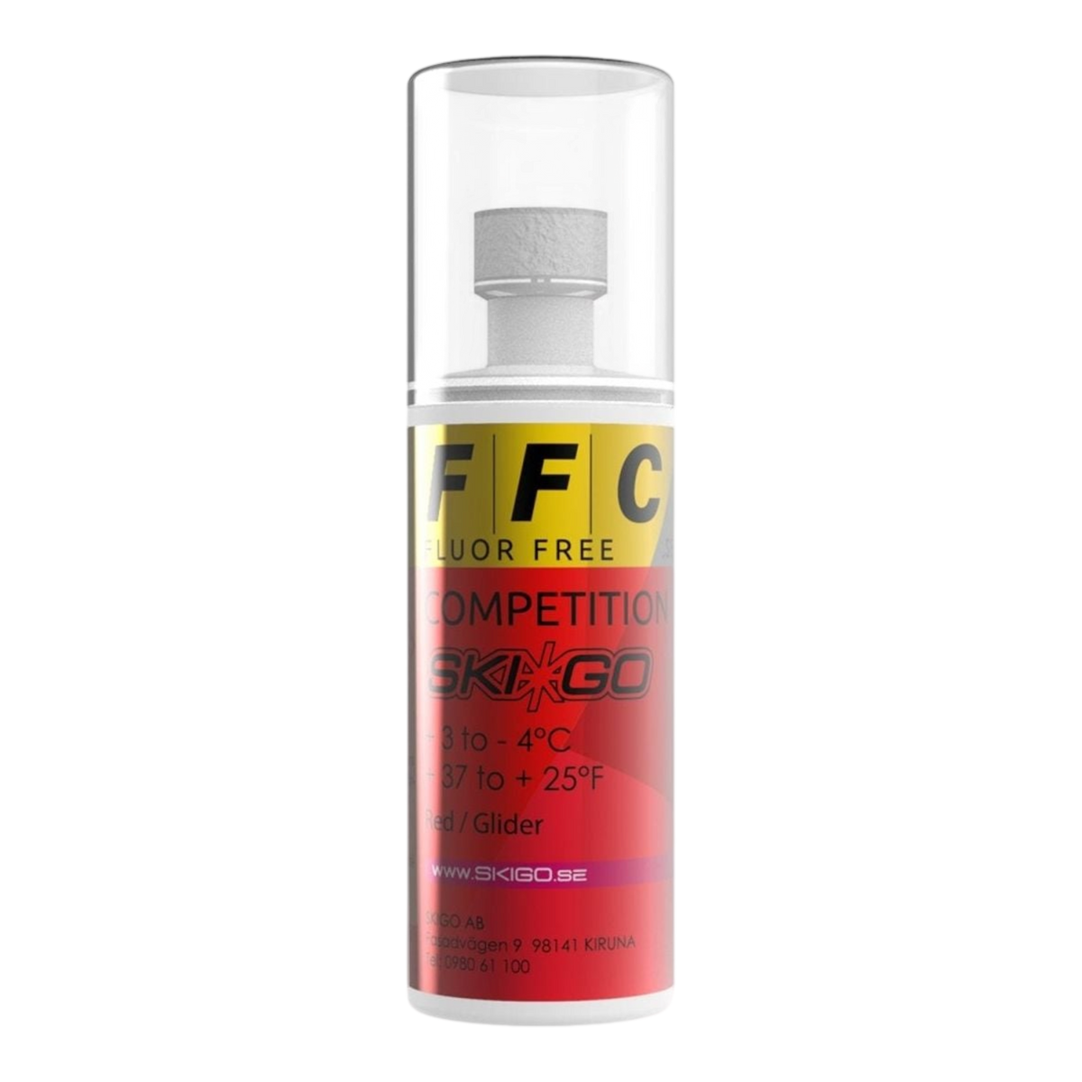 Skigo - Skigo FFC Flytande Röd +1 / -5 - 60648 - Skidvalla.se