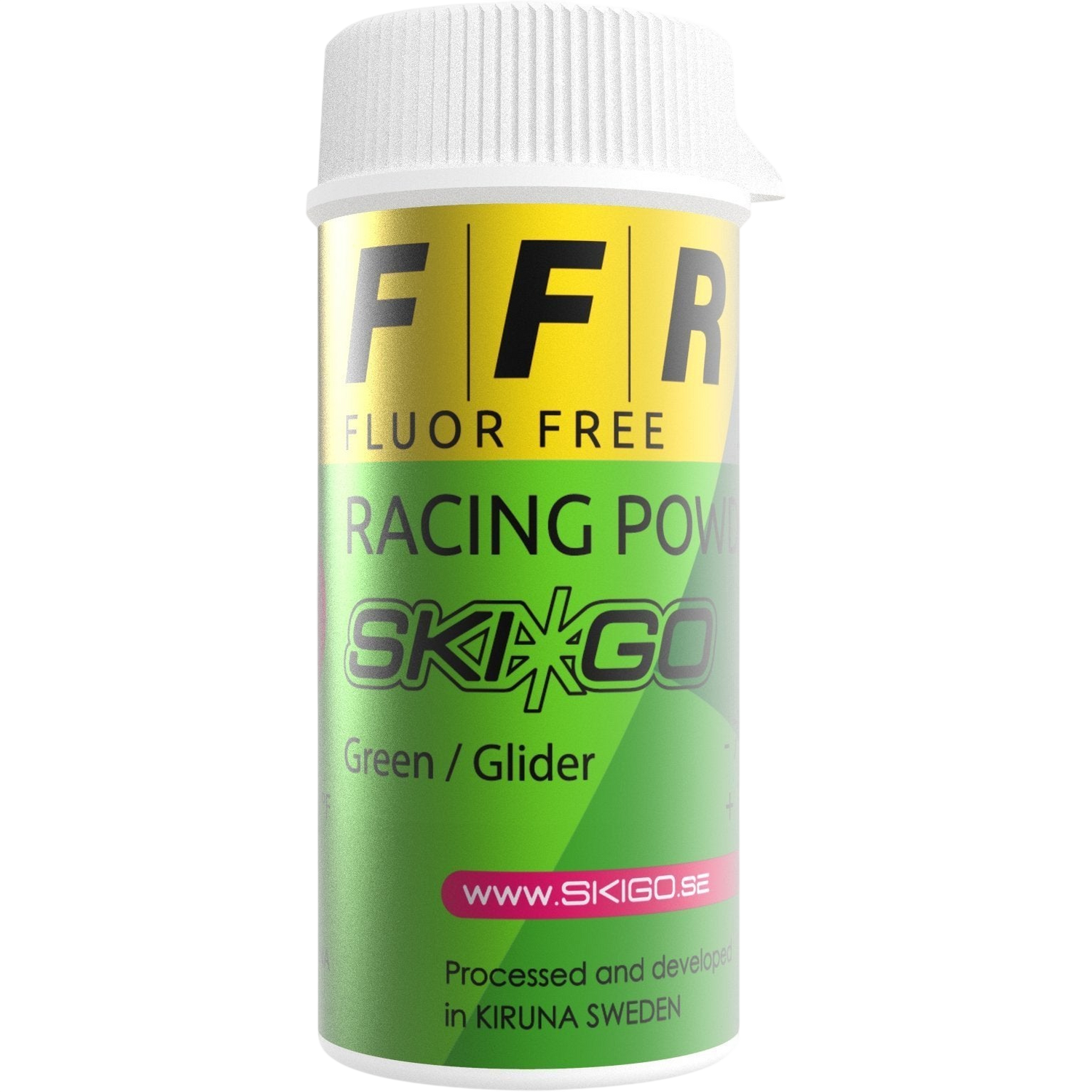 SkiGo - SkiGo FFR Racing Powder Green -7 / -20 - 60657 - Skidvalla.se