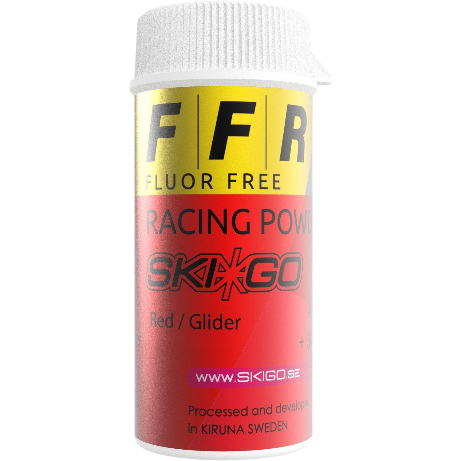 SkiGo - SkiGo FFR Racing Powder Red +1 / -5 - 60654 - Skidvalla.se