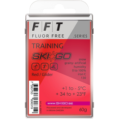 SkiGo - SkiGo FFT Training Red 60g +1 / -5 - 60631 - Skidvalla.se