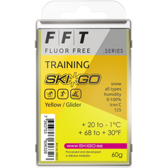 SkiGo - SkiGo FFT Training Yellow 60g +20 / -1 - 60632 - Skidvalla.se