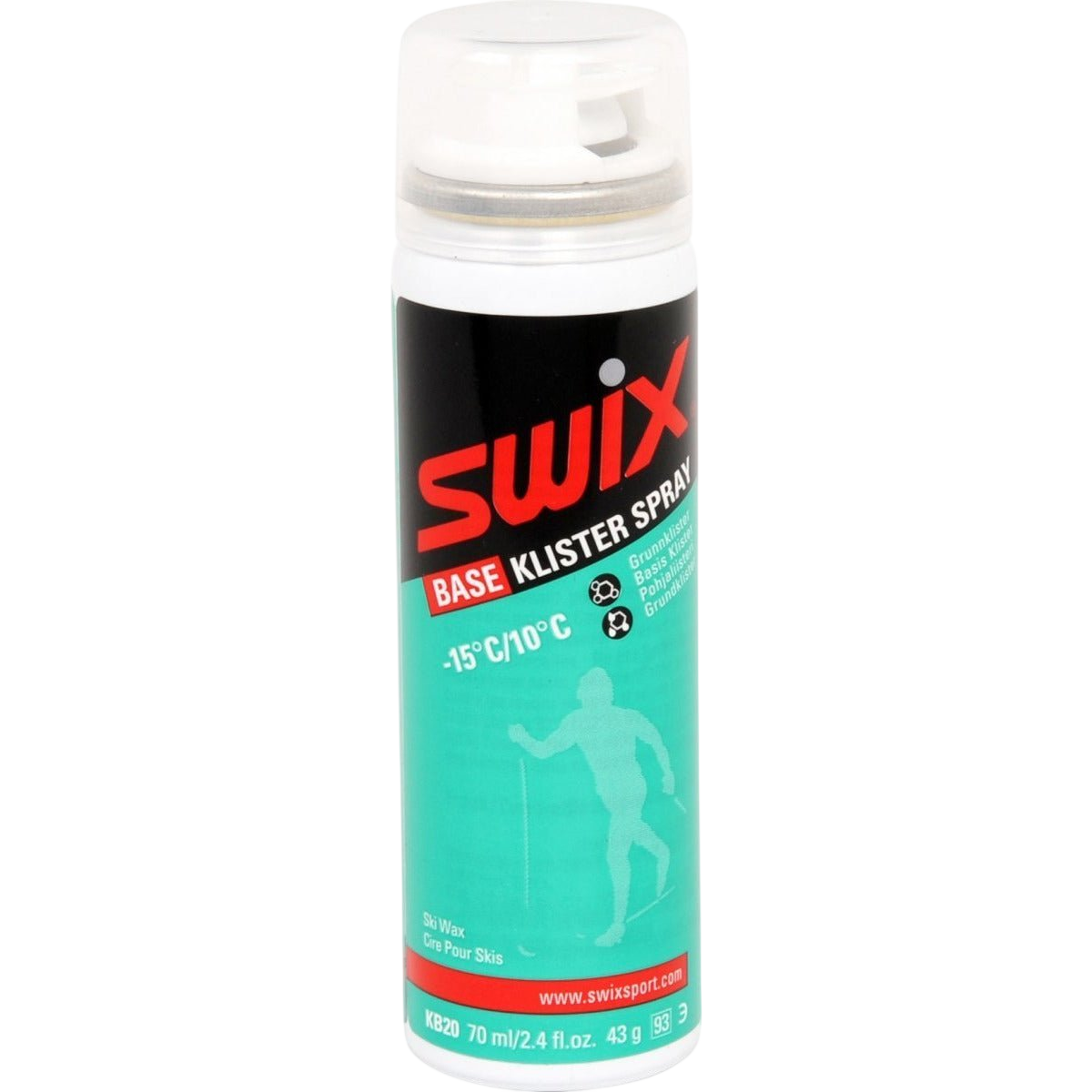 Swix - Swix Basklister Spray 70ml +10 / - 15 - KB20C - Skidvalla.se