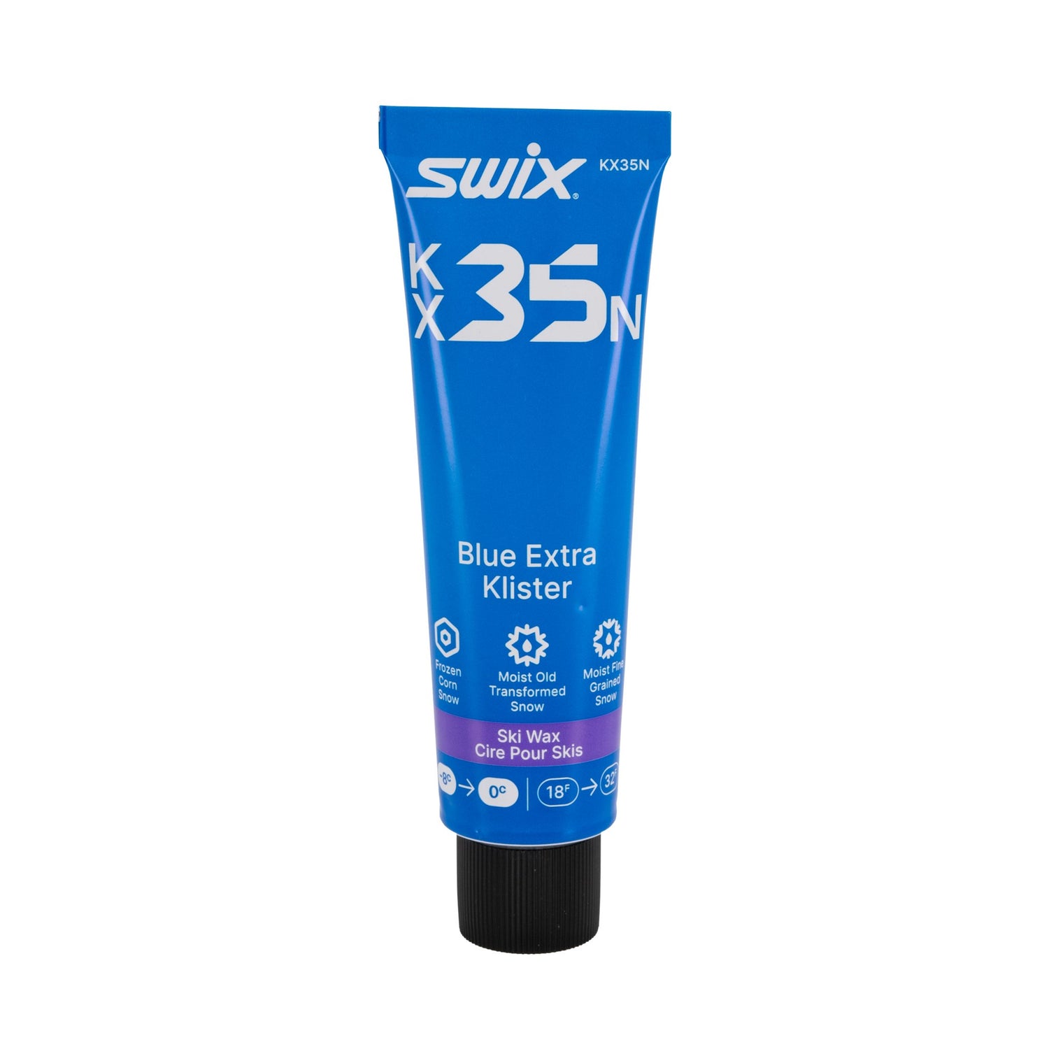 Swix - Swix KX35N Blue Extra Klister +0 / - 8 - KX35N - V - Skidvalla.se