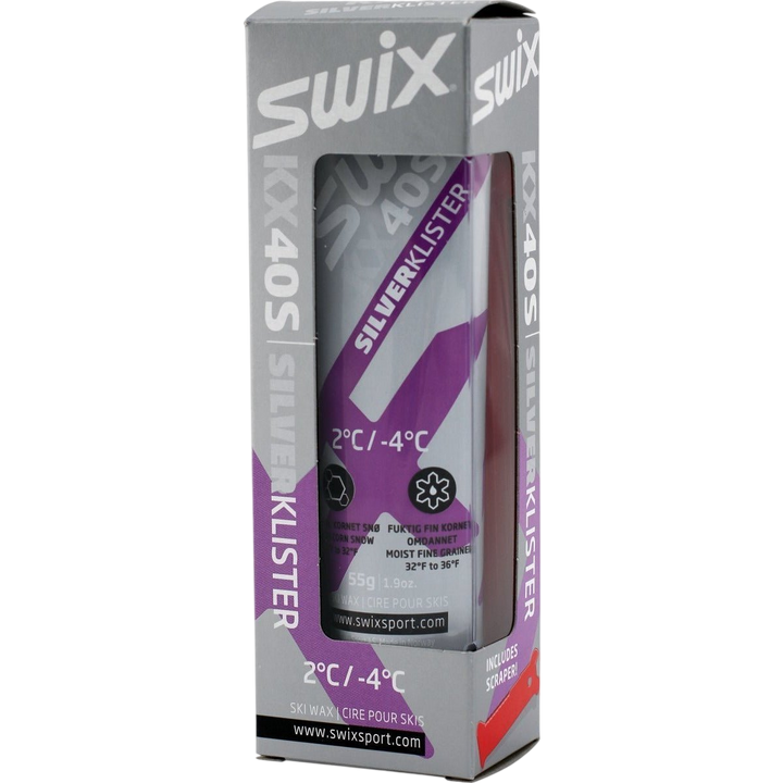 Swix KX40S Silver Klister +2 / -4