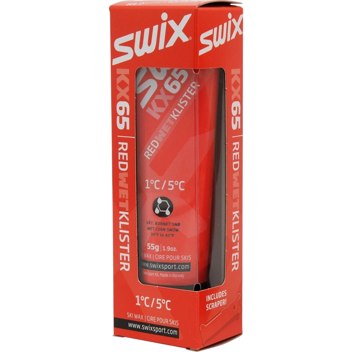 Swix KX65 Red Klister +5 / +1