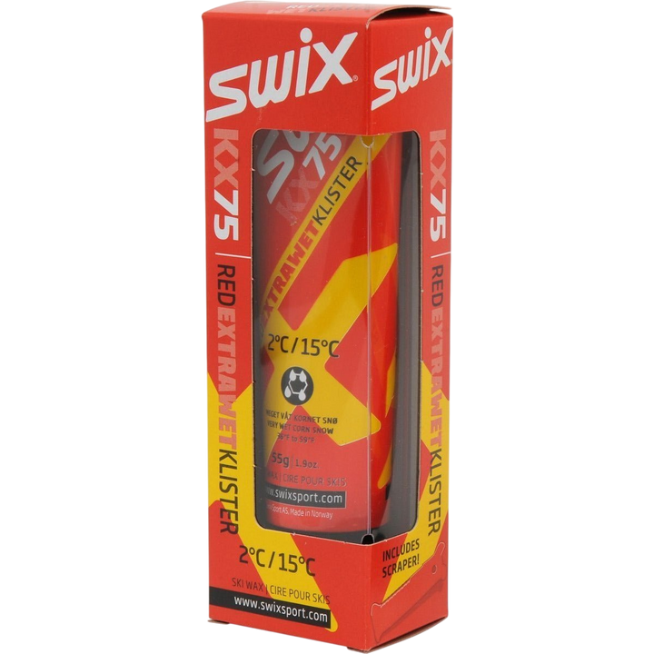Swix KX75 Red Extra Wet Klister +15 / +2