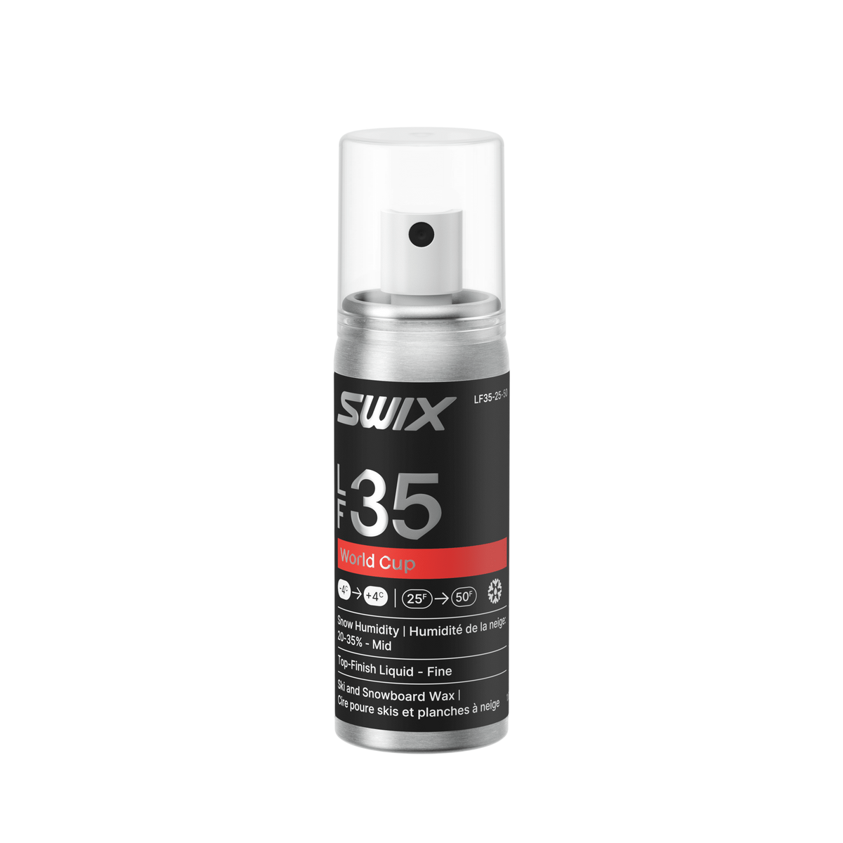 Swix - Swix LF35 Liquid Fine and Medium-Dry Snow 50ml - LF35-25-50-V - skidvalla.se