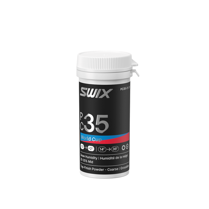 Swix - Swix PC35 Pulver Grov och Medeltorr snö +2 / - 10 20g - PC35-25-20 - Skidvalla.se