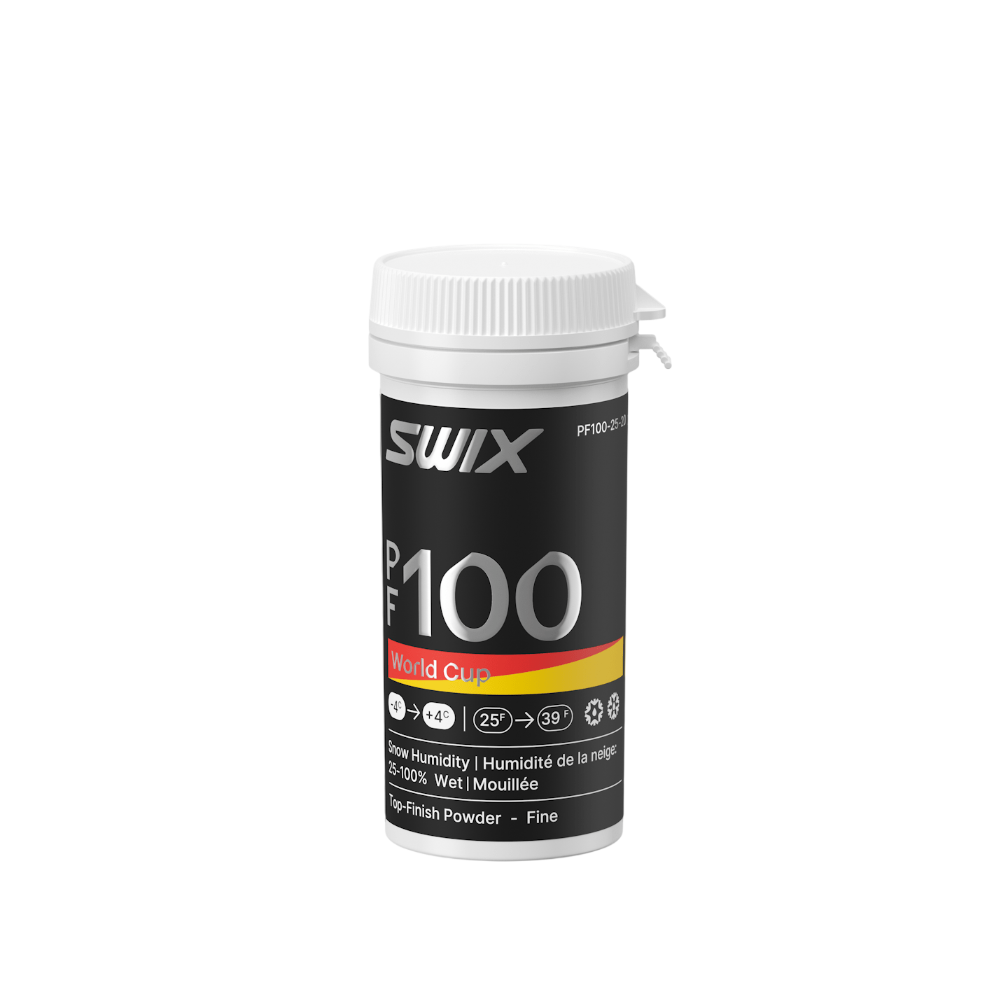 Swix - Swix PF100 Pulver Fin och Fuktig snö +4 / - 4 20g - PF100-25-20 - Skidvalla.se