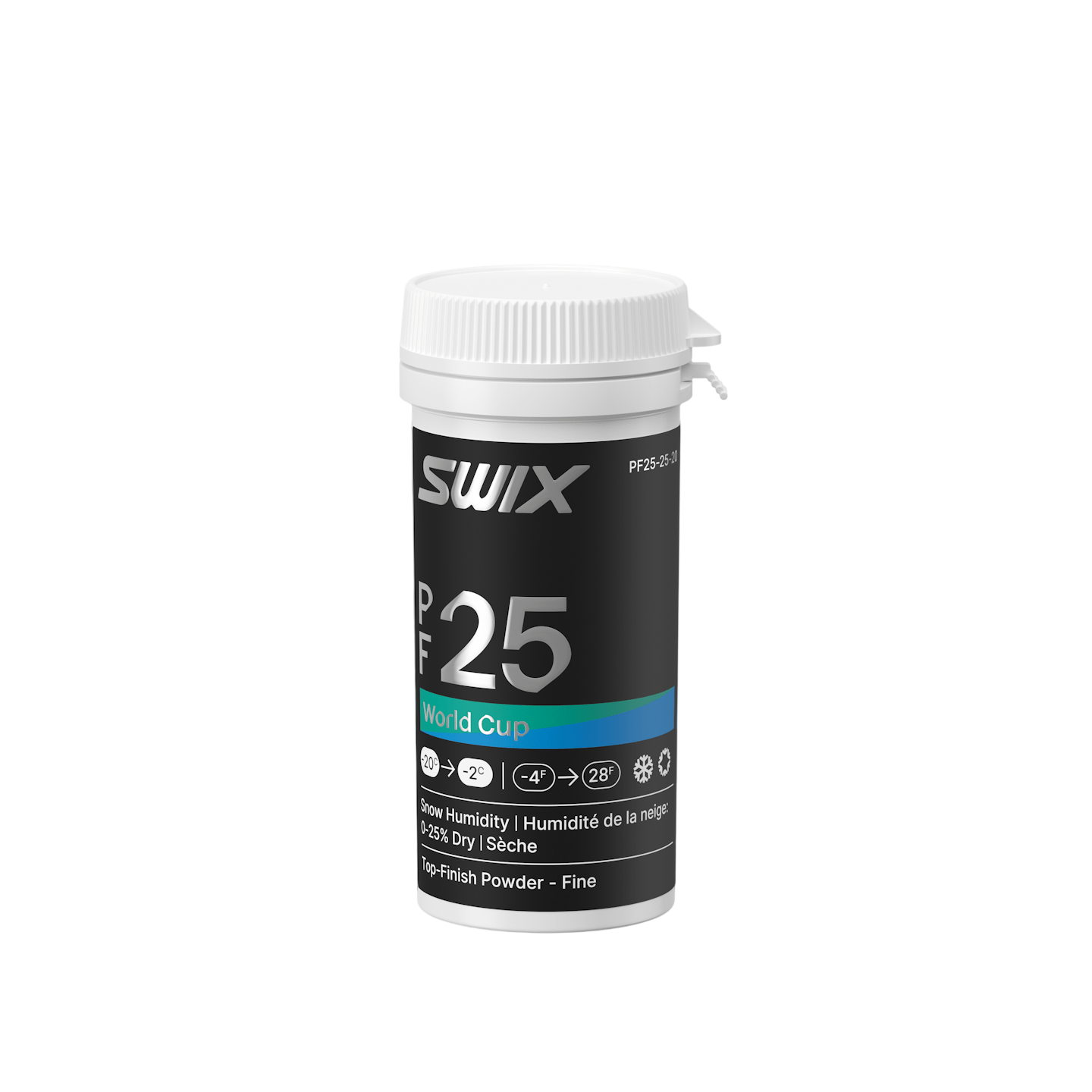 Swix - Swix PF25 Pulver Fin och Torr snö - 2 / - 20 20g - PF25-25-20 - Skidvalla.se