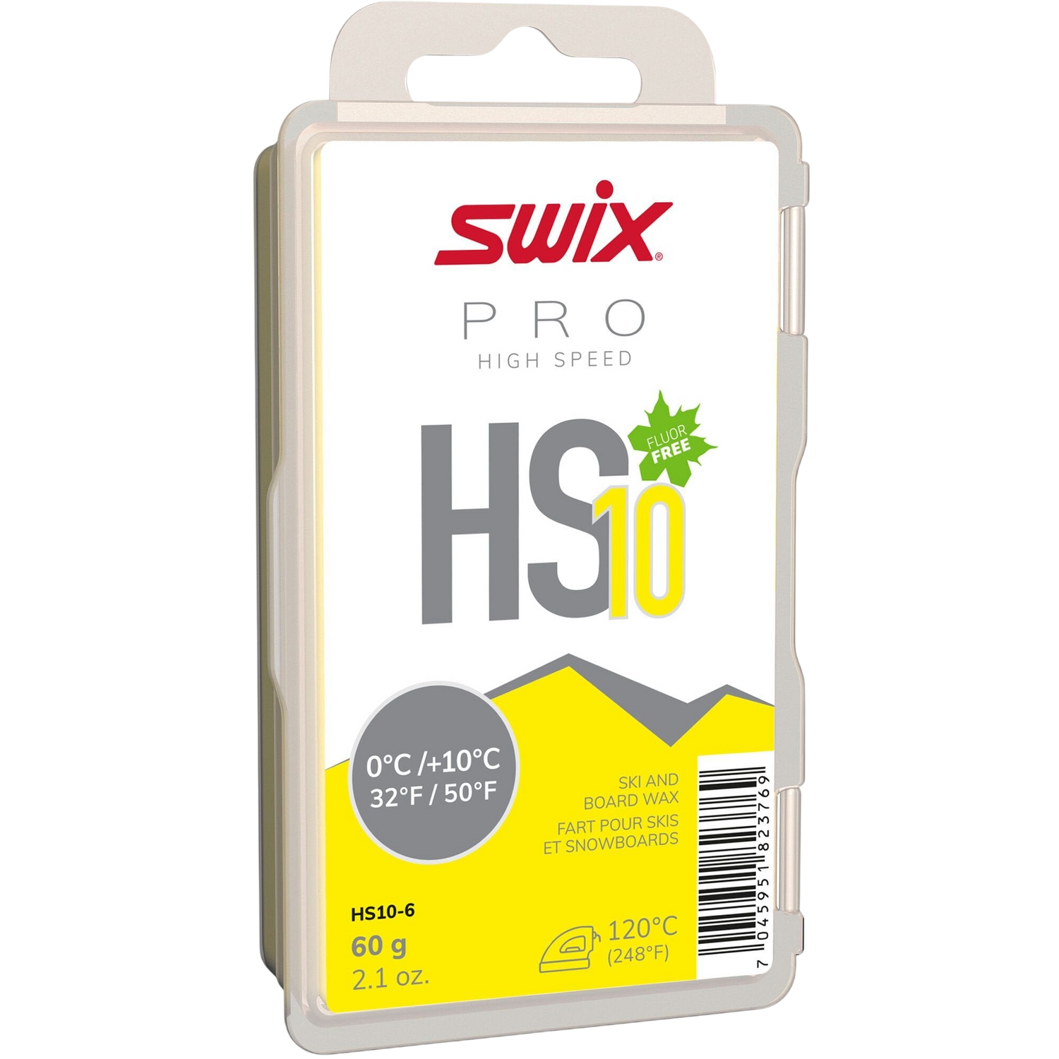Swix - Swix Pro HS10 Yellow +10 / -0 60g - HS10-6 - Skidvalla.se