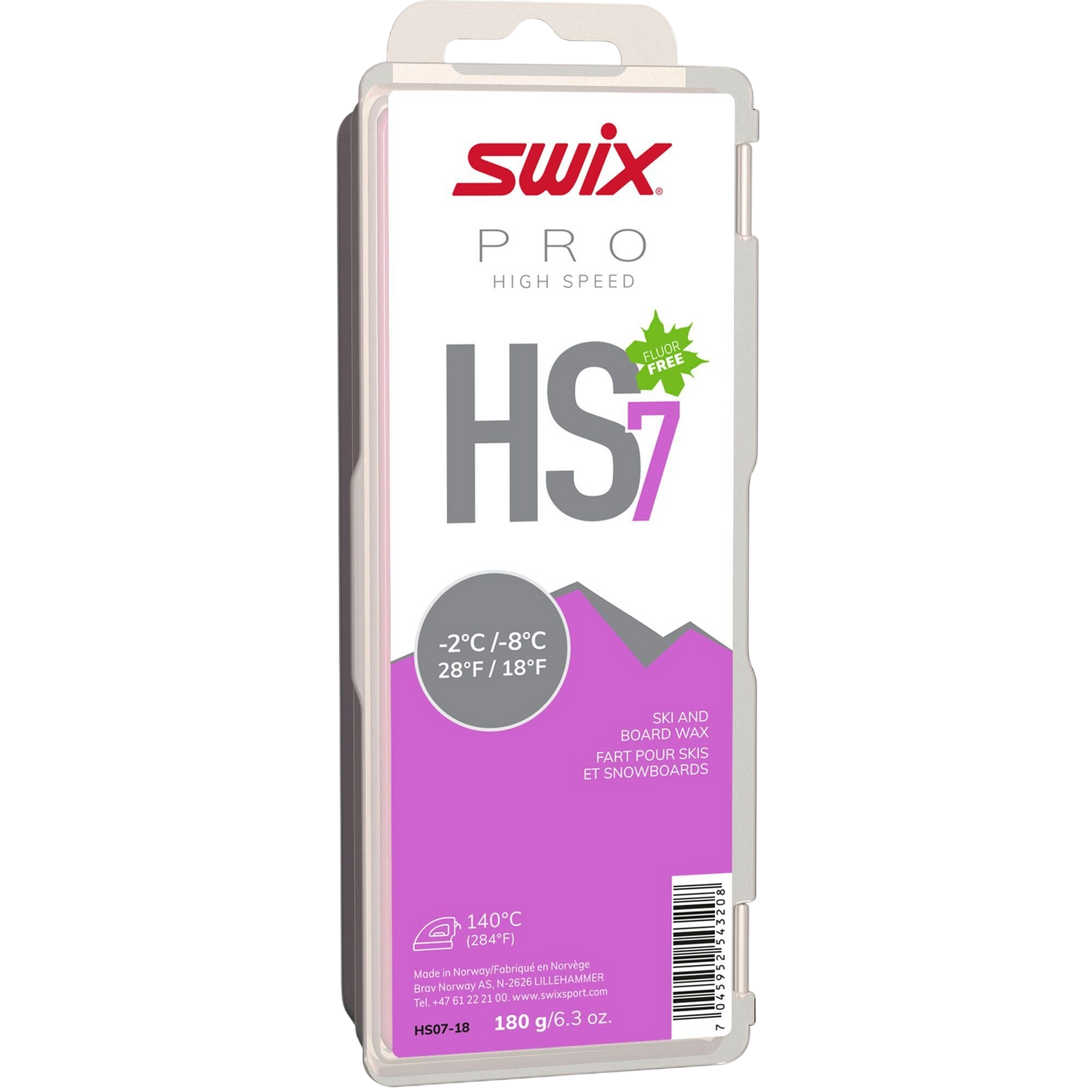 Swix - Swix Pro HS7 Violet -2 / -8 180g - HS07-18 - Skidvalla.se