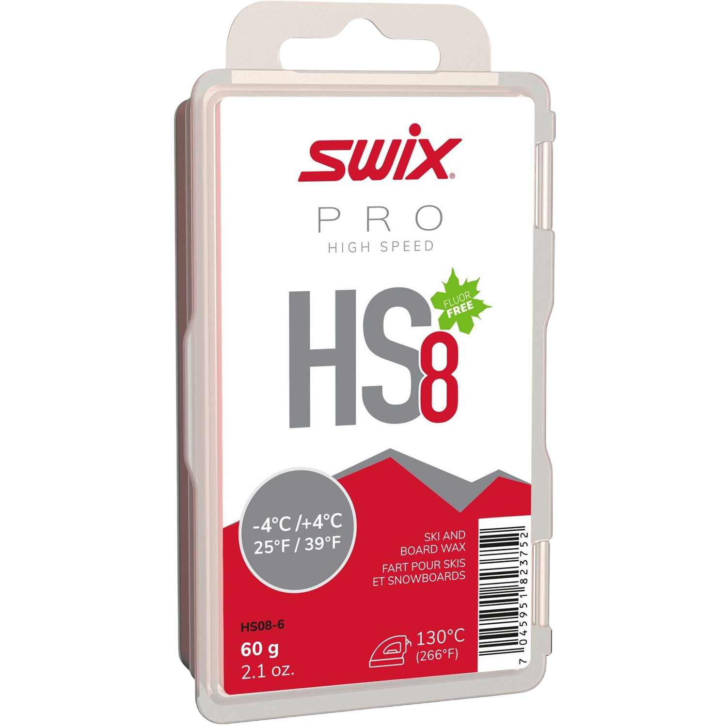 Swix - Swix Pro HS8 Red +4 / -4 60g - HS08-6 - Skidvalla.se