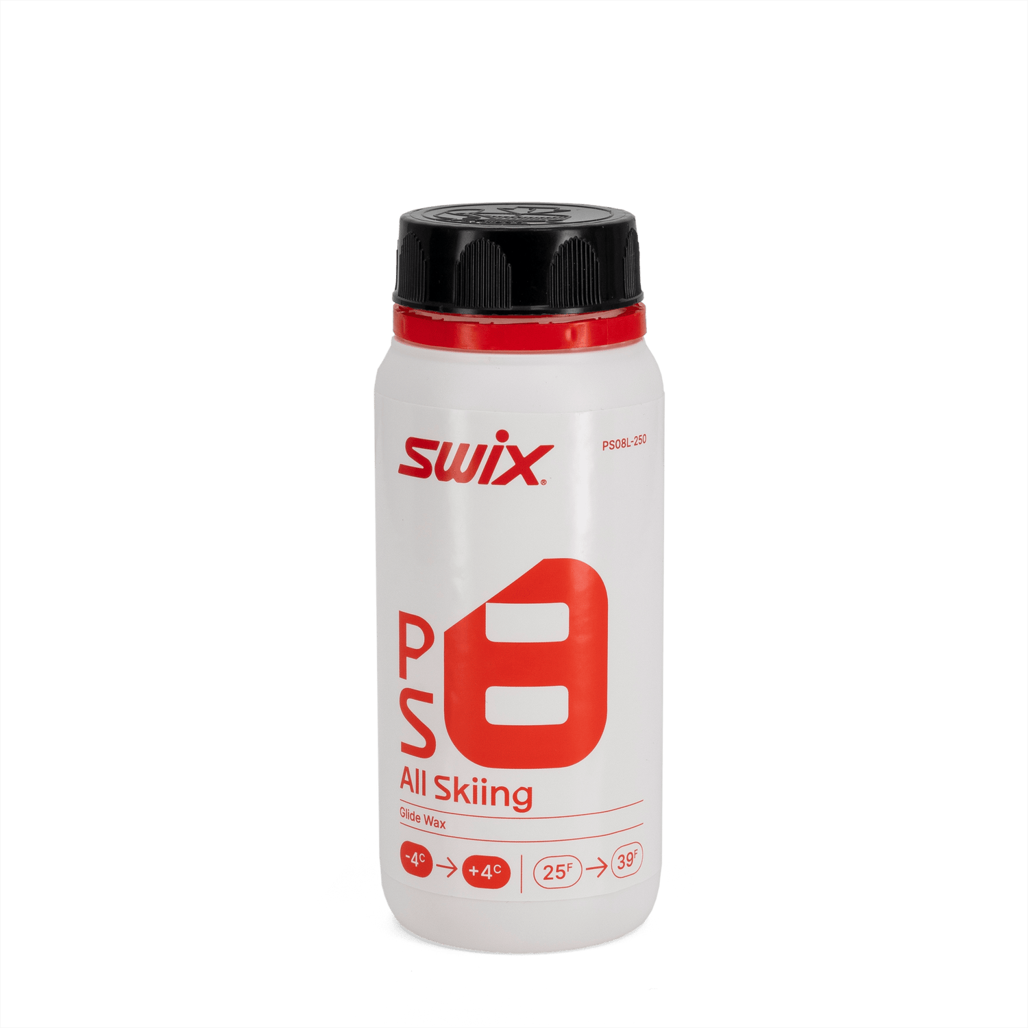 Swix - Swix Pro PS8 Liquid Red +4 / - 4 250ml - ps08l - 250 - v - Skidvalla.se