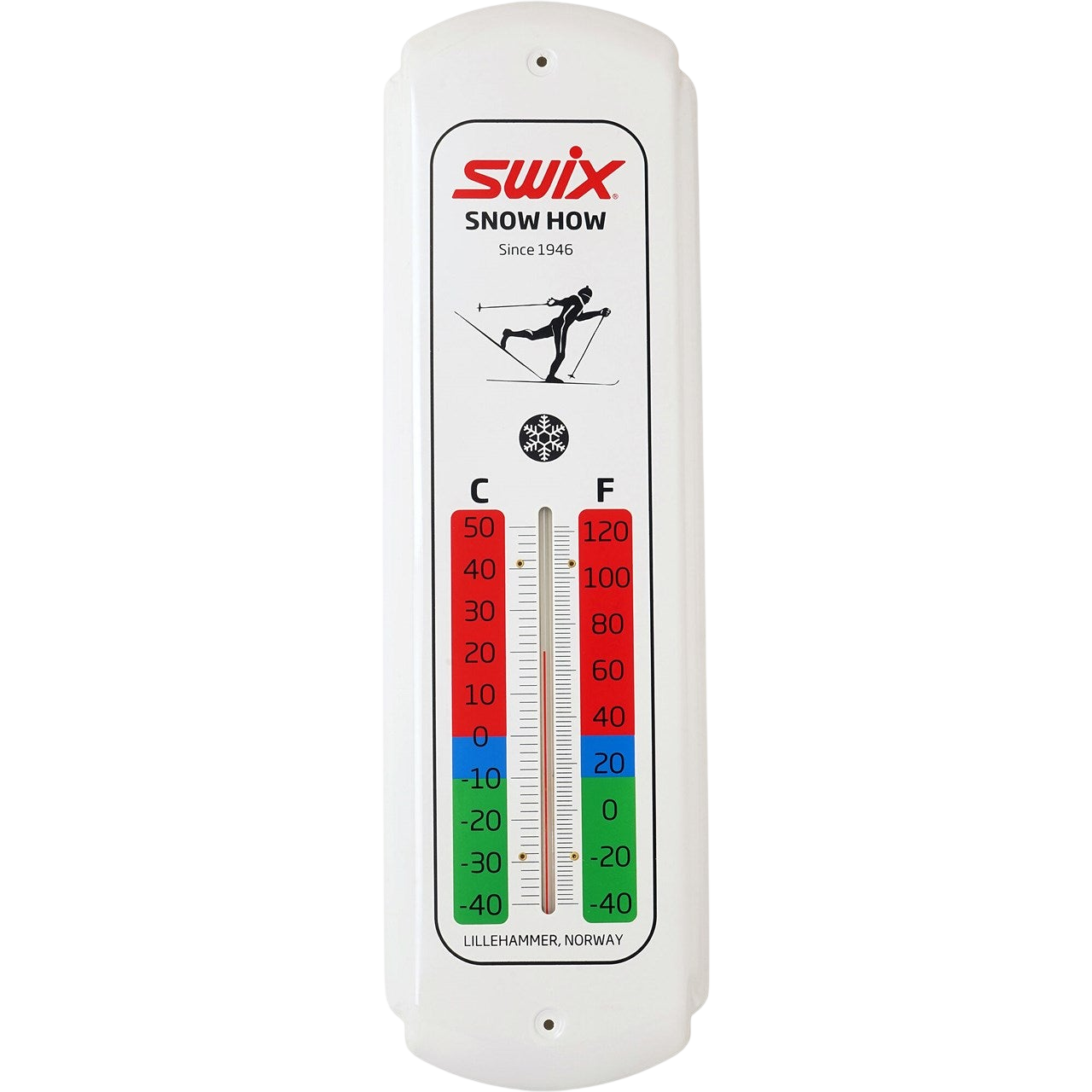Swix - Swix Rektangulär Väggtermometer - R0210 - Skidvalla.se