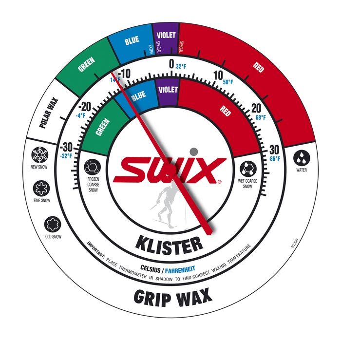 Swix - Swix Rund Väggtermometer - R0220N - Skidvalla.se