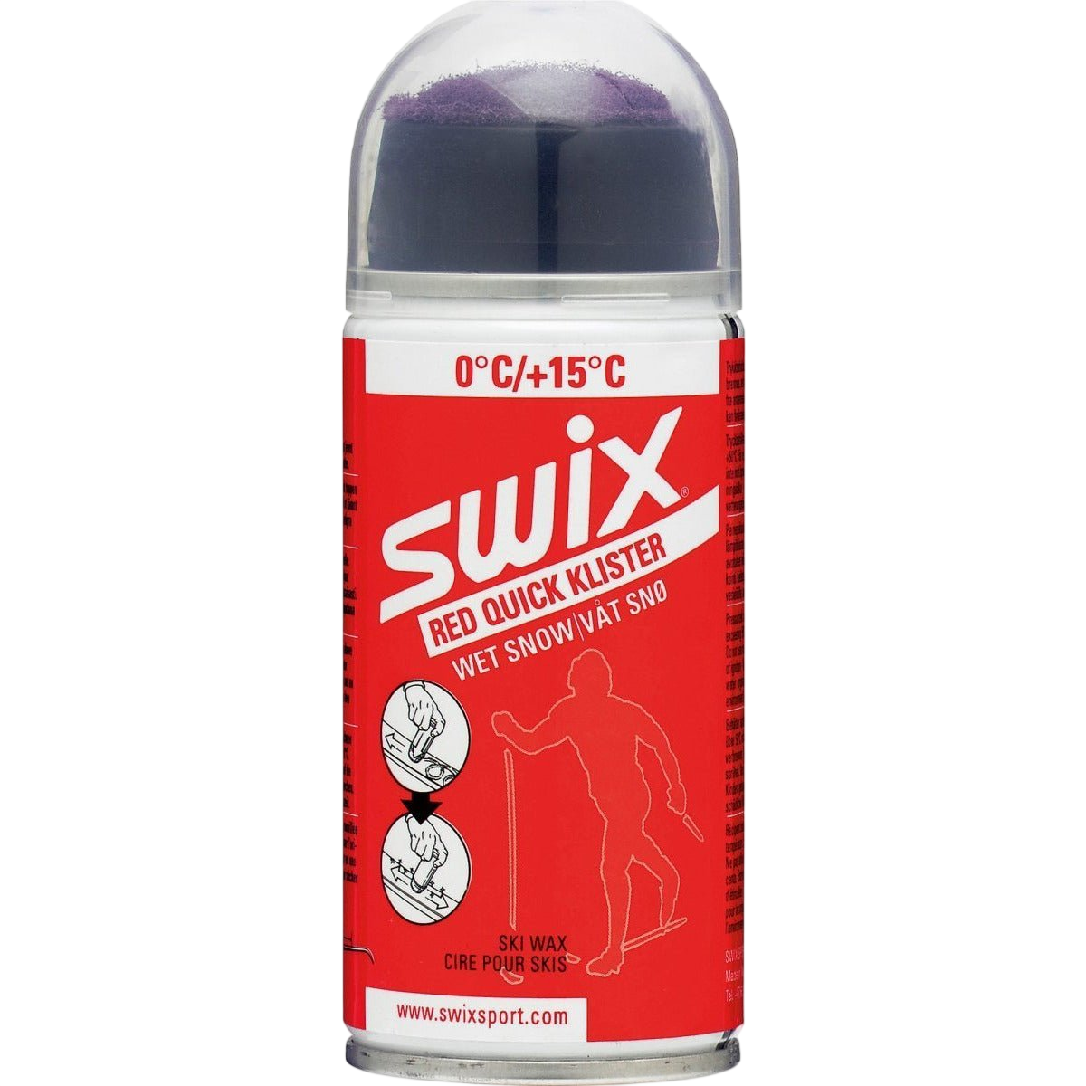 Swix - Swix Snabbklister Röd +15 / - 0 - K70C - Skidvalla.se