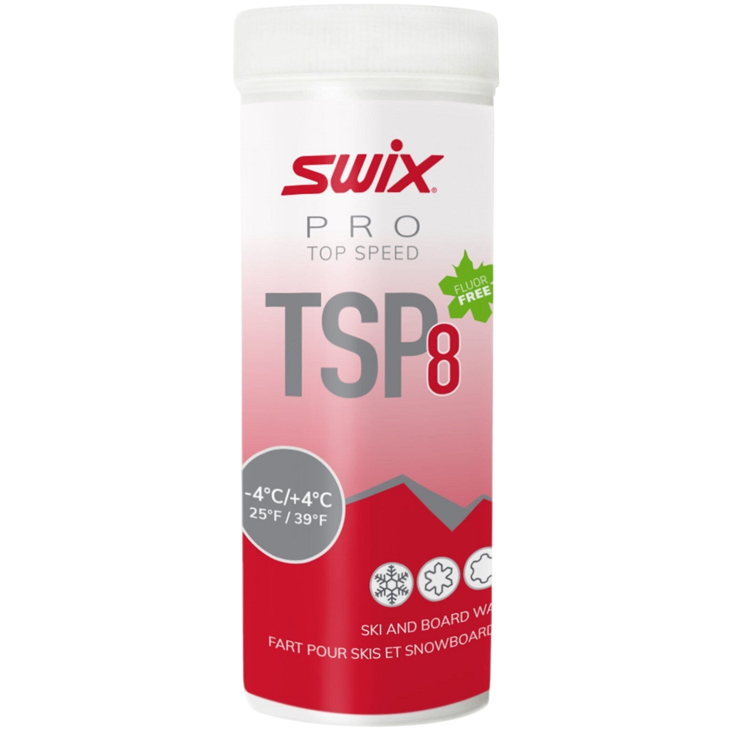 Swix - Swix TSP8 Powder +4 / -4 40g - TSP08-4 - Skidvalla.se
