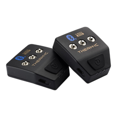 Therm-ic S-Pack 4000 B med USB-C-portar och tryckknappsfästen