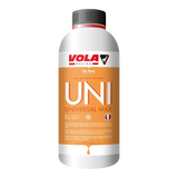 skidvalla.se Vola Universal 1000ml liquid ski wax for all snow types in a bottle with orange and white label