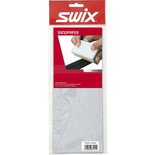 Swix - Sandpaper 5 st 100 - T0330 - Skidvalla.se