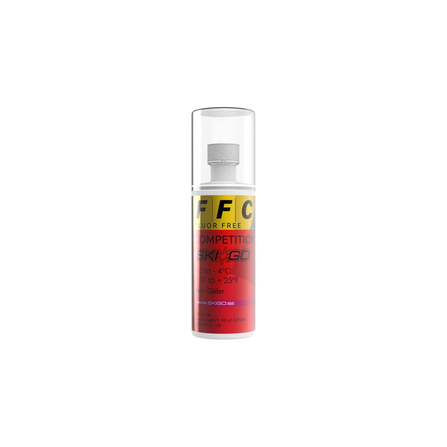 Skigo - Skigo FFC Flytande Röd +1 / -5 - 60648 - Skidvalla.se