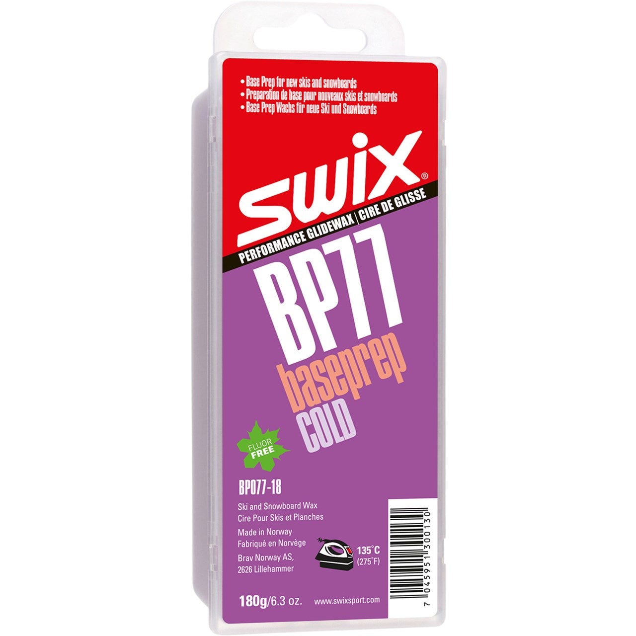 Swix - Swix BP77 Alpine Base Prep Cold 180 g - BP077-18 - Skidvalla.se
