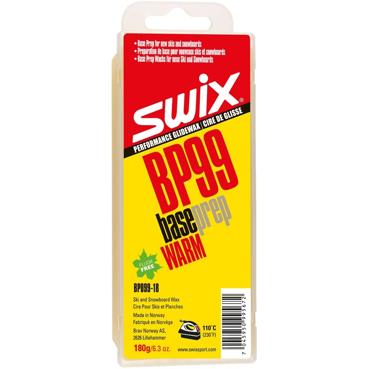 Swix - Swix BP99 Alpine Base Prep Warm 180g - BP099-18 - Skidvalla.se