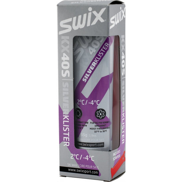 Swix - Swix KX40S Silver Klister +2 / -4 - KX40S - Skidvalla.se