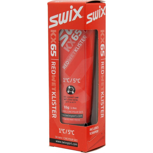 Swix - Swix KX65 Red Klister +5 / +1 - KX65 - Skidvalla.se