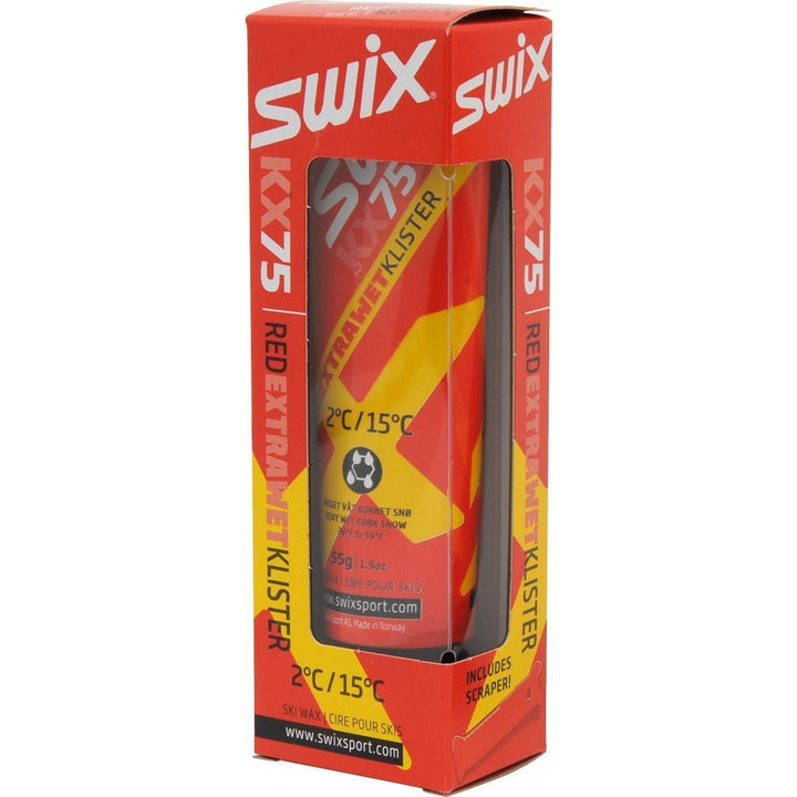 Swix KX75 Red Extra Wet Klister +15 / +2