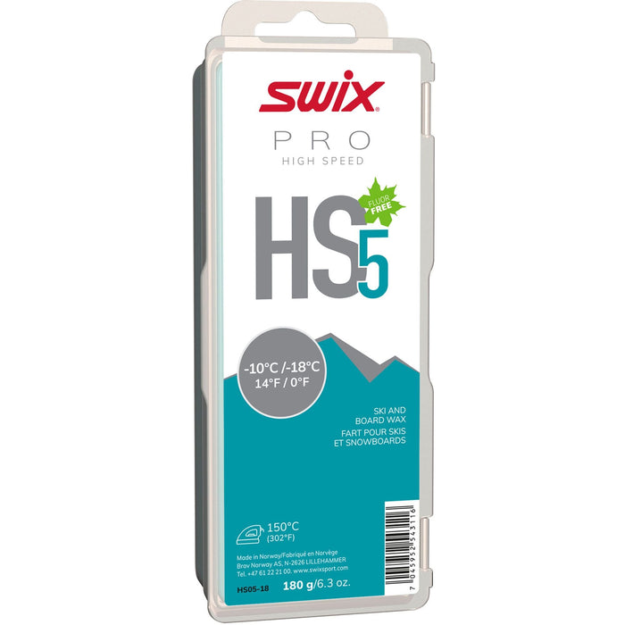 Swix - Swix Pro HS5 Turquoise -10 / -18 180g - HS05-18 - Skidvalla.se