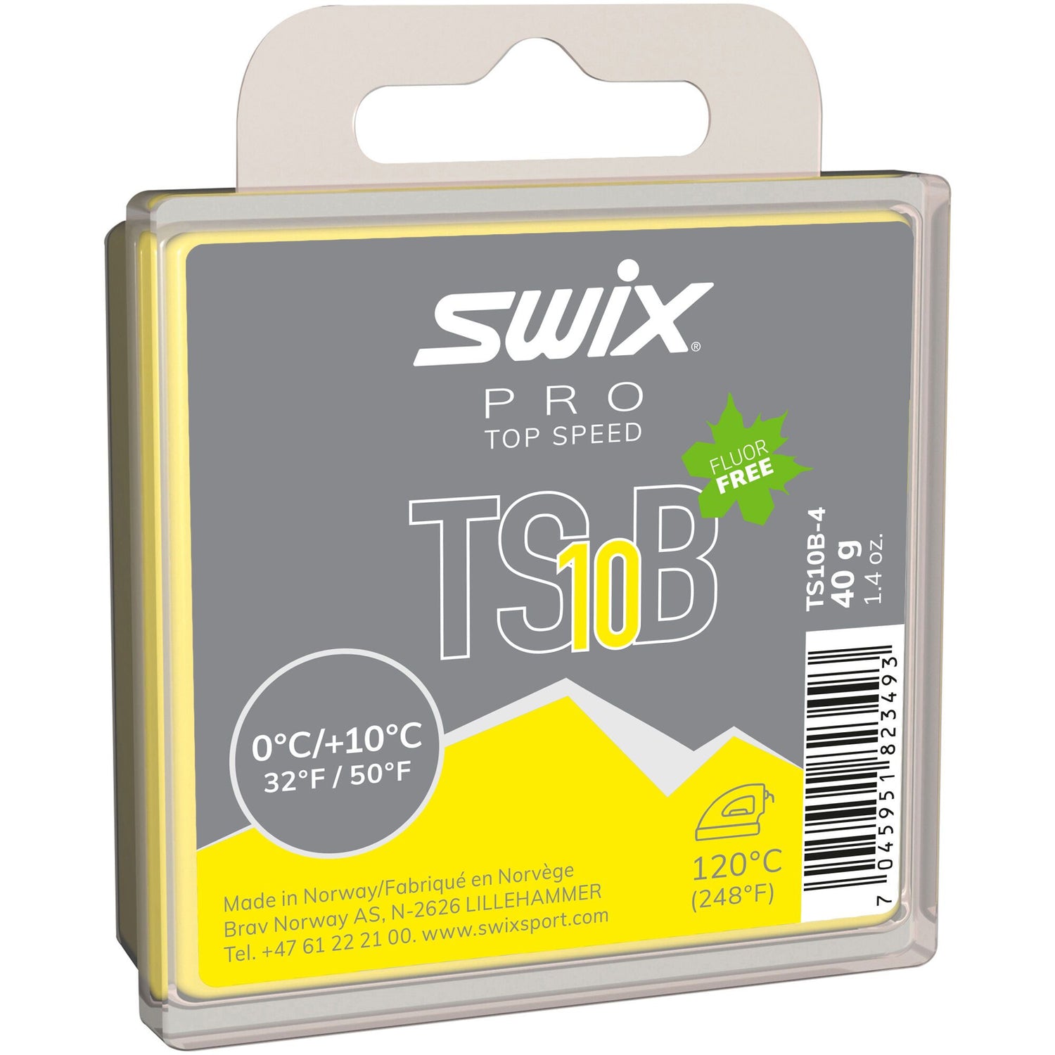 Swix - Swix Pro TS10 Black +10 / -0 40g - TS10B-4 - Skidvalla.se