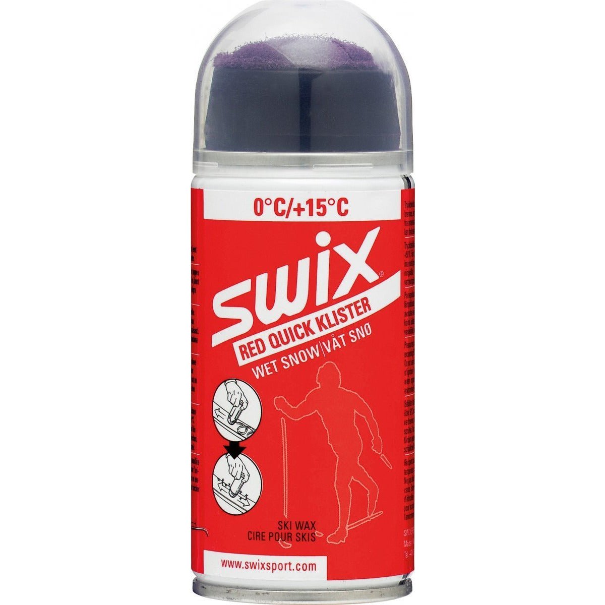 Swix - Swix Snabbklister Röd +15 / - 0 - K70C - Skidvalla.se