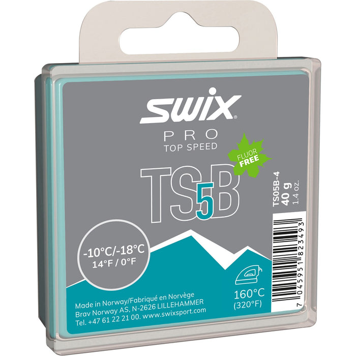 Swix - Swix Pro TS5 Black -10 / -18 40g - TS05B-4 - Skidvalla.se